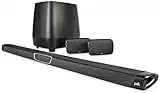 Polk Audio MagniFi Max SR Home Theater Surround Sound Bar, Works with 4K & HD TVs, HDMI, Optical Cables, Wireless Subwoofer & Two Speakers Included (Discontinued by Manufacturer)
