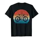 Fatbike Retro Sunset Rad Fat Bike fette Reifen Geschenk T-Shirt