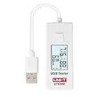 UNI-T UT658 USB Tester Tester di Tensione, Velocità di Prova di Caricatori USB, DC 30 V 5.1 a Amp, Cavi, Capacità di Alimentazione Banche