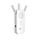 TP-Link RE450 - Repetidor Wi-Fi AC1750, amplificador de red, velocidad doble banda, 1 x puerto Gigabit, luz señal inteligente, modo AP, fácil configuración, Color Blanco