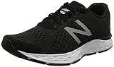 New Balance Men's 680v6 Road Running Shoe, Black Black Silver Metallic White Lk6, 8.5 UK