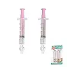 2 Pcs Irrigatore Nasale, Aspiratore Nasale per Bambini, 10 ml Aspiratori Nasali Riutilizzabile, Portatile Irrigatori Nasali, Pulitore Nasale Sicuro