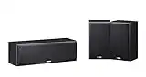 Yamaha NS-P51 Diffusore Centrale e 2 Diffusori Surround, Nero