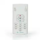 Any Command AC Remote for Over 60 Brands, Universal Air Conditioner Remote Control, Lightweight AC Remote Control Universal with Multiple Modes & Magnetic Back, White