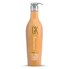 Global Keratin GK HAIR Shield Shampoo (650 ml/ 30.0 fl. oz) Protección de escudo de calor hidratante de limpieza profunda para cabello rizado rizado y dañado tratado con color Sin sulfato