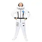 amscan 9908688 Adults Mens White Astronaut Fancy Dress Costume Size Standard