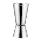 Misurino Cocktail in acciaio INOX doppia tazza di misurazione, per bar, feste, vino, cocktail, bevande, shaker Misurino per Bevande Barista Professionale Misura Tazza 25/50 ml