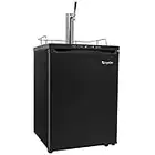 EdgeStar KC3000 Full Size Kegerator with Digital Display - Black