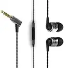 SoundMAGIC E80C Kabelgebundene Ohrhörer mit Mikrofon HiFi Stereo Audiophile Kopfhörer Geräuschisolierung In-Ear-Kopfhörer Bequeme Passform Super Bass Rotguss