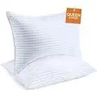 Sleep Restoration Cooling Pillow, Luxury 2 Pack - Hypoallergenic Gel Pillows in King, Queen & Standard Size for a Cool & Restful Night's Sleep