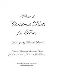 Christmas Duets, Volume 2, for Flutes: Duets on Traditional Christmas Carols for Intermediate and Advanced Flute Players