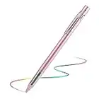 Stylus Pencil for Lenovo Chromebook Flex 5/3 Pen,Minilabo Touch Screens Active Stylus Digital Pen with 1.5mm Ultra Fine Tip Stylist Pen for Lenovo Chromebook Flex 5/3 Drawing and Writing Pencil,Pink