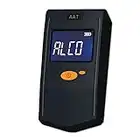 iBACheck Portable Breathalyzer, Alcohol Test with Digital LCD Display, 4 Measuring Units, Alcohol Test Can Adapt to 2 Different Mouthpieces. Low Power and Last 350 Tests