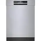 Bosch 800 Series 24-inch Wi-Fi Connected Built-In Dishwasher with Flexible Third Rack - SHEM78ZH5N - Stainless Steel