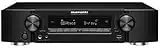 Marantz NR1711 8K Slim 7.2 Channel Ultra HD AV Receiver (2020 Model) – Wi-Fi, Bluetooth, HEOS Built-in, Alexa & Smart Home Automation - 8K HDMI Videos & Multi-Room Streaming, marantz Black