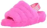 UGG Damen Fluff Yeah Slide Hausschuh, Taffy Pink, 41 EU