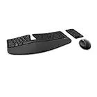 Microsoft Sculpt Ergonomic Desktop RF sans Fil Anglais américain Noir - Claviers (sans Fil, RF sans Fil, Noir, Souris Incluse)