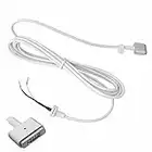 Cavo DC Power Jack Cord Spinotto Filo di ricambio Alimentatore Compatibile Magsafe 2 Magsafe2 Mag safe Cavo di riparazione per Apple caricabatterie Macbook Pro 45W 60W 80W Forma "T" 5 Pin