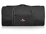 Roamlite Enorme 2-XL Bolsa de Viaje - Bolsas de Lona Muy Grandes para Kit de Gimnasio Deportivo, Equipo, de Fiesta, Almacenamiento o Lavandería - Poliéster 86cm x36cmx36cm 110 litros - Negro RL34