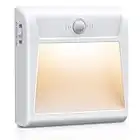 TEAMPD Luz Nocturna con Sensor de Movimiento, 1 Piezas Luz Presencia LED Pilas con 7 LEDs, 3 Modos y Imán Incorporado, Luz Armario para Dormitorio, Baño, Inodoro, Escaleras, Cocina, Pasillo