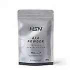 ALA 500 MG en Polvo de HSN | 150 g = 1500 Tomas por Envase Ácido Alfa Lipoico Puro Sin Añadidos ni Excipientes | No-GMO, Vegano, Sin Gluten