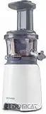 Kenwood Extracteur de jus JMP600WH, Pure Juice, Appareil à jus pour Boissons Saines, Capacité 1,3 L, Blanc et Gris