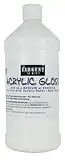 Sargent Art 32 Ounce Acrylic Gloss and Varnish, apply a clear shield to protect all painting creations White