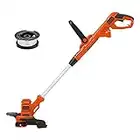 BLACK+DECKER String Trimmer with Auto Feed, Electric, 6.5-Amp, 14-Inch (BESTA510)