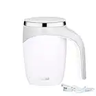 DERCLIVE 380ml Auto Mescolante Tazza di Caffè USB Ricaricabile Auto Magnetico Auto Miscelazione Tazza Calda Drink Mixer