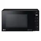 LG - Microondas con Grill y Display Digital, de 25 Litros y 1000W, Microondas LG con Función Smart Inverter y EasyClean, Cocina Más Rápido, Mantiene Sabor y Nutrientes, MH6535GIB, Color Negro