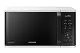 Samsung Forno a Microonde Grill a libera installazione Cottura Croccante MG23K3515AW/ET, Microonde + Grill 800 W + 1100 W, 23 L, 49l x 27,5h x 39p cm, Bianco