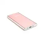BESTMARS 10000mAh Quick Charge Portable Charger Fast Charging Power Bank Slim Back Up Battery Pack for iPhone 14 13 12 X XS PRO MAX 8 7 6 6s Plus iPad Android Samsung Galaxy Cell Phone Rose Gold Pink