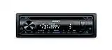 Sony MEX-N4300BT Autoradio mit CD, Dual Bluetooth, USB und AUX Anschluss | Freisprechen | 4 x55 Watt | blau