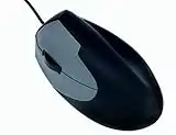 Lemix (LVM1L) Souris Verticale et Ergonomique pour gaucher avec sa Housse de Transport