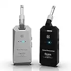 Getaria 5.8GHz Wireless Guitar System Wireless Guitar Transmitter Receiver Set 4 Channels for Electric Guitar Bass