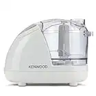 Kenwood Mini Chopper, 0.35 Litre Dishwasher Safe Bowl, 2 Speeds, Rubber Feet for Food Chopper Stability, 300 W, CH180B, Assorted