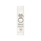 Sun Bum Mineral Sunscreen Lip Balm SPF 30 | Reef Friendly Broad Spectrum UVA/UVB Protection | Moisturizing Lip Balm With Zinc | Hypoallergenic, Paraben Free, Gluten Free | 0.15ozStick