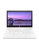 HP Chromebook 11-inch Laptop - Up to 15 Hour Battery Life - MediaTek - MT8183 - 4 GB RAM - 32 GB eMMC Storage - 11.6-inch HD Display - with Chrome OS™ - (11a-na0021nr, 2020 model, Snow White)