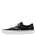 Vans Homme Doheny Baskets, (Canvas) Black/White, 42 EU