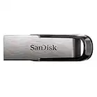 SanDisk Ultra Flair USB 3.0 Flash-Laufwerk 64 GB (robustes und elegantes Metallgehäuse, Passwortschutz, 150 MB/s Lesen) Schwarz