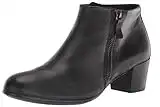 ECCO Women's Shape 35 Zip Boot, BLACK, 7 M US