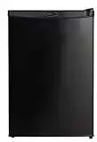 Danby Designer DAR044A4BDD-6 4.4 Cu.Ft. Mini Fridge, Compact Refrigerator for Bedroom, Living Room, Bar, Dorm, Kitchen, Office, E-Star in Black