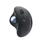 Logitech ERGO M575 Wireless Trackball Mouse - Easy thumb control, precision and smooth tracking, ergonomic comfort design, for Windows, PC and Mac with Bluetooth and USB capabilities - Graphite