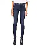 edc by ESPRIT Damen Skinny Jeans Superstretch, 901/Blue Dark Wash, 25W / 32L