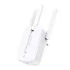 TP-Link Ripetitore Wireless Wifi Extender E Access Point, Velocità Single Band 300 Mbps, Tre Antenne Esterne, Tecnologia Mimo, Potenzia La Tua Copertura Wi-Fi, Mercusys Mw300Re, Bianco, Multicolore