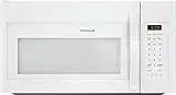 Frigidaire FFMV1846VW 30" White Over the Range Microwave with 1.8 cu. ft. Capacity, 1000 Cooking Watts, Child Lock and 300 CFM in White