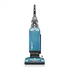 Hoover WindTunnel T-Series Tempo Bagged Upright Vacuum Cleaner with HEPA Media Filter, For Carpet and Hard Floor, UH30301, Blue