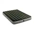 Intex Dura-Beam Standard Series Prestige Downy Airbed with Battery Pump, Full, Green