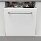 SHARP QW-NI13I49EX-EN Fully Integrated Standard Dishwasher - Silver Control Panel - E Rated