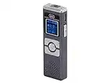 Trevi DR 437 SA Mini-Digital-Sprachrekorder, interner Speicher von 8 GB, Files MP3-Player, eingebauter Lautsprecher